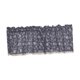 thumbnail image 3 of Cortina decorativa con cenefa de 137 x 61 cm, con bolsillo para barra y tratamiento para ventanas Azul marino, 3 of 9