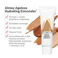 thumbnail image 5 of 2 Pack Almay Ageless Hydrating Concealer 040 Medium Deep Hyaluronic Acid 0.37oz, 5 of 7