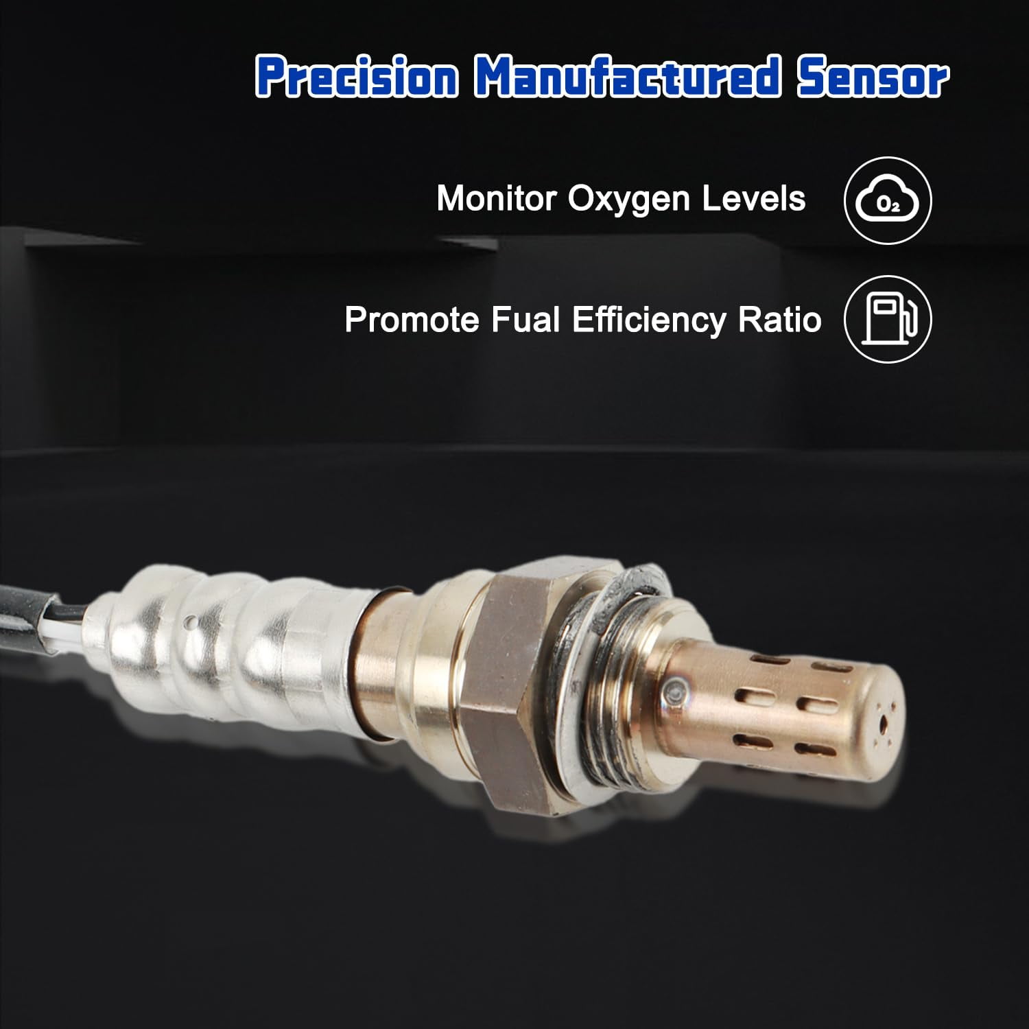 PANGOLIN 4Pcs Oxygen Sensors Fits for 2003-2012 Chrysler 300 Aspen Sebring, Caravan Charger Dakota, Ram 1500 2500 3500 Upstream & Downstream O2 Oxygen Sensor Replacement Part OE 234-4587, 234-4588
