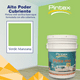 thumbnail image 2 of PINTEX Pintura para Pared Vinil-Acrílica | Fácil Aplicación, Alta Cobertura y Resistente a la Lluvia | Pintura Acrilica para Interiores Exteriores Acabado Mate | 19 Litros | Color Aproximado al Real, 2 of 8