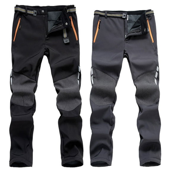 Men Hiking Pants Outdoor Climbing Trekking Camping Thin Loose Casual Sports Zipper Pockets Quick Dry