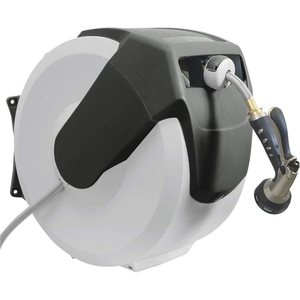 AMES 2416500 NeverLeak AutoWinder Retractable Wall Mount Reel 100-Foot