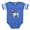 Royal Blue, variant on CafePress - FIN English Foxhound Santa CROP Baby Football Body - Cute Infant Baby Football Bodysuit