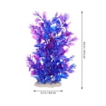 thumbnail image 2 of unbranded Acuáticas Artificiales Moradas Para De Acuario Fabricadas En Material Duradero, 2 of 6