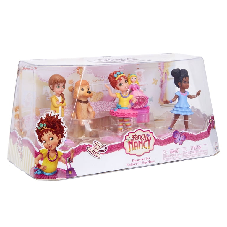 Fancy Nancy Doll Figures 5 Pack Set - Includes Nancy, Bree, Grace