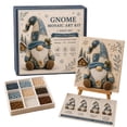 thumbnail image 1 of Gnome Mosaic Art Kit, Create Stunning Gnome Artwork with Easy-to-Follow Instructions, Perfect for Home Decor and Gift Giving (Blue), 1 of 5