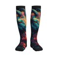thumbnail image 3 of Compression Socks for Women and Men - Colorful Flower Goat Compression Socks Circulation for Workout, 3 of 8