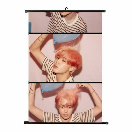 Photo Scroll Box - TURNTABLE LAB 1 Pcs Kpop BTS New Album Scroll Poster BTS MAP of Soul:Persona Photo Poster Hanging Painting Art Painting