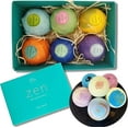 thumbnail image 1 of 6 Extra Large 5.2 oz. Hand Made Vegan Organic Bath Bomb Set Perfect for Spa Bath, 1 of 5