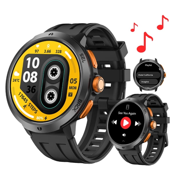 Reloj inteligente Cubot BEATBOX con pantalla de 1,65 pulgadas con música sin conexión