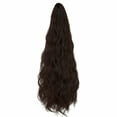 thumbnail image 2 of LELINTA Women 18" Long Wave Claw Jaw Ponytail Hair Extension Piece 170g, 2 of 7