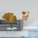 thumbnail image 2 of Esculturas de pared con hojas de ginkgo, decoración de hierro forjado, mini estatua de animal, adorno colgante con diseño vívido, adecuado para sala d, 2 of 8