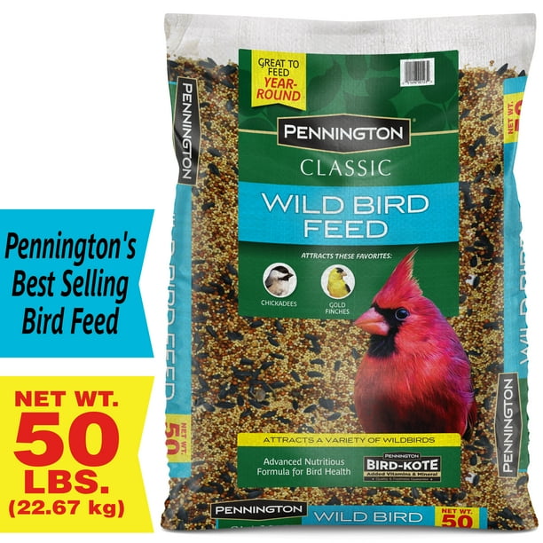 Pennington Classic Wild Bird Feed And Seed 50 Lb Bag Walmart Com