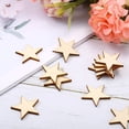 thumbnail image 2 of 300 piezas de madera sin terminar en forma de estrella, para proyectos artesanales y decoración (1 pulgada),11 Feliz Sencillez, 2 of 5