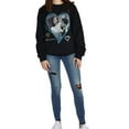 thumbnail image 5 of Junk Food Womens Ross And Rachel Sweatshirt, Black, X-Small, 5 of 7