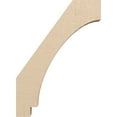 thumbnail image 3 of Ekena Millwork 3"W x 16"D x 22"H Imperial Rough Cedar Woodgrain TimberThane Knee Brace, Primed, 3 of 6