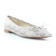 thumbnail image 6 of Sam Edelman Woman Jillie Bow Snake-Effect Leather Ballet Flats Animal Print (Snake, 5), 6 of 8
