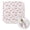 Pink, Rose, White, variant on Cloth Napkins Set of 4 - 20x20 Inches, Pink Ribbon Washable Reusable Table Napkins, Modern Abstract String Geometric Bows Beige Soft & Absortbent Dining Napkin for Party Wedding Hotel Restaurant
