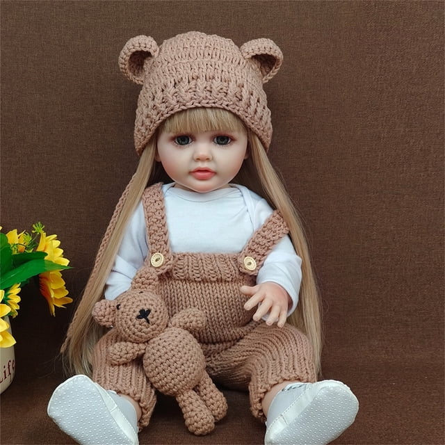 Muñecas Reborn realistas para bebés, juguete de bebé de silicona completo, vinilo de 50CM, muñeca de niña recién nacida, regalo de princesa para niños pequeños