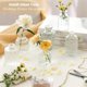 thumbnail image 5 of SOZOMO Juego de 36 Jarrones de Vidrio,Jarrones Transparentes para Centros de Mesa,Florero Decorativos para Mesa,Jarrone Peque&ntilde;os para Flores,Florero de Vidrio Peque&ntilde;os para Boda, 5 of 9