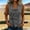 Gray, variant on Women's Tie Bow Front Vest V Neck Sleeveless Wrap Tank Tops Summer Elegant Trendy Slim Fit Work Office Outfits