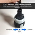 thumbnail image 2 of Stubby Screwdriver Ratcheting Screwdriver Slotted and Cross Dual-end Telescoping CR-V Screwdriver Multitool for Electronics Home Maintenance, 2 of 8