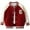 Red, variant on Girls Jackets Kids Toddler Baby Boys Varsity Jackte Baseball Bomber Jacket Color Block Streetwear Coats Red,Size for 18-24 Months