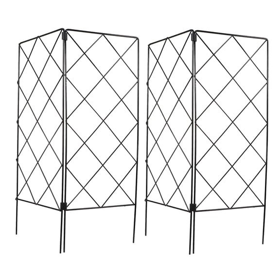 Worgeous 2Pcs Sturdy Plant Climbing Rack Gardening Plant Support Trellis Potted Plant Supporting Rack