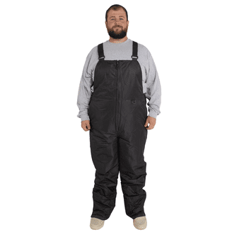 Castle X Phase Men's Snowmobile Bib Overalls – Waterproof, Windproof Insulated Pants | Black, Size XXL