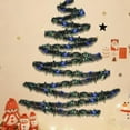 thumbnail image 6 of PEIBang 10Ft Christmas Tinsel Garland,Metallic Hanging Garland with 30 LED Lights for Christmas Tree Wedding Indoor Home Decor,Party Supplies, 6 of 6
