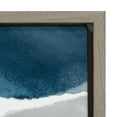 thumbnail image 3 of Kate and Laurel Sylvie Abstract Blue And Gray Watercolor Framed Canvas Wall Art, 18x24 Gray, 3 of 6