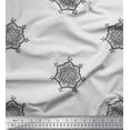 thumbnail image 1 of Soimoi Cotton Cambric Fabric Floral Mandala Block Printed Fabric 1 Yard 56 Inch Wide, 1 of 1