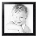thumbnail image 2 of ArtToFrames 18" x 18" Black Engraved Edges Picture Frame, 18x18 inch Black Wood Poster Frame (WOM-4055), 4 Pack, 2 of 7