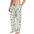 thumbnail image 2 of Balery Frog Wear Chef Hat print Men's Pajama Pants,Ultra Lightweight Pjs,Lounge Pant-Large, 2 of 9