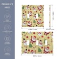 thumbnail image 3 of Dailycode Light Switch Plate Covers 2 Gang Wall Plate Plastics Outlet Covers for Kitchen Home Office Decor Cute Santa Claus Snowman Tree, 3 of 8