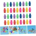 thumbnail image 4 of Pencil Top Erasers 50pcs Eraser Cap Top Hats for Bulk for in Bulk Mini Erasers 3D Cap Erasers Erasers Bulk Caps Erasers Caps Eraser Caps Skin, 4 of 5