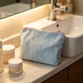 thumbnail image 6 of Colorful Nylon Travel Toiletry Bag, Portable Zipper Makeup Pouch Cosmetic Organizer, Water Resistant Storage Bag for Daily Use Business Trip Vacation Essentials, 6 of 9