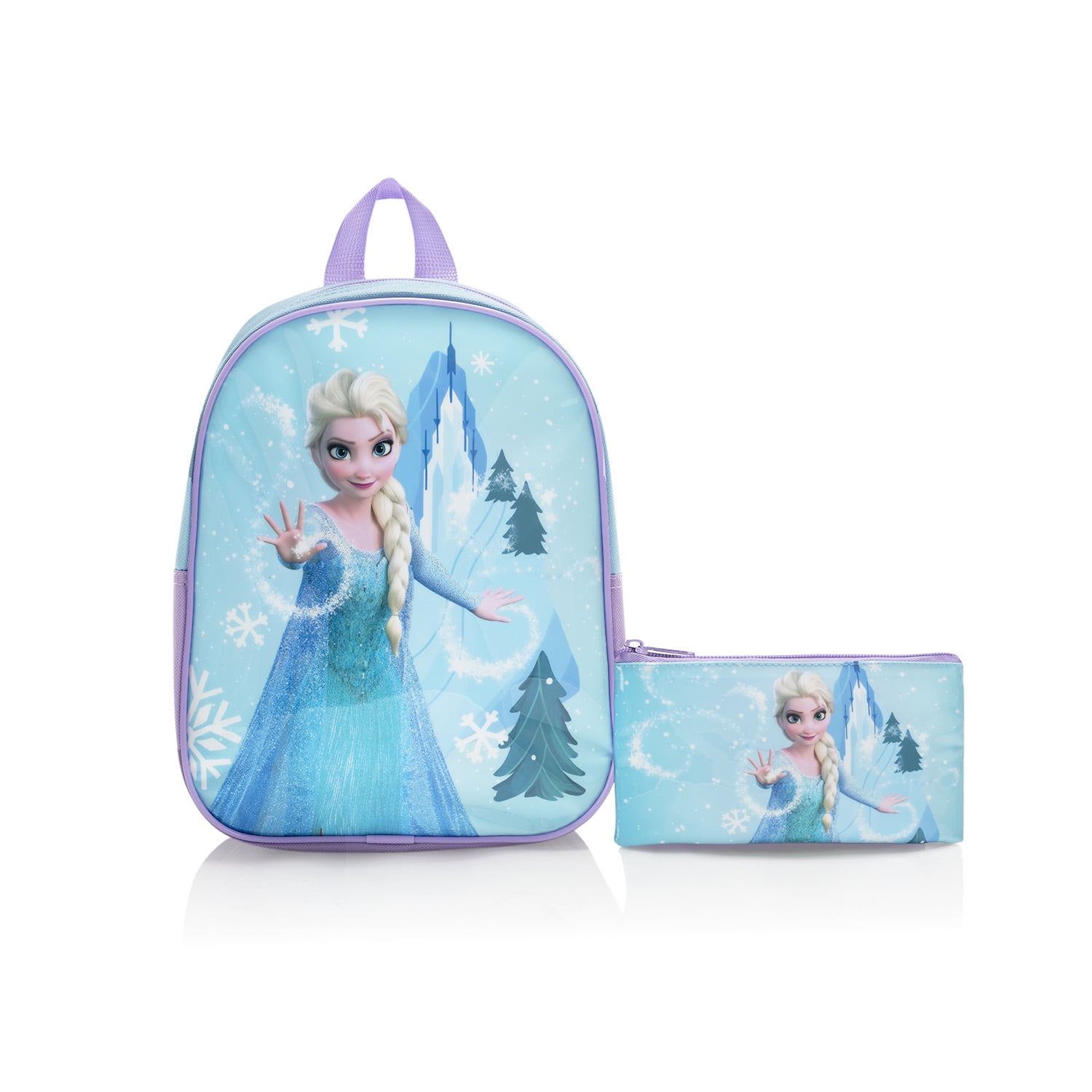 Disney Kids Frozen Econo Junior 2pc (Backpack & Pencil Case) Set (D-EST-JBP-FZ01-25AR), Frozen Econo Junior 2pc Set