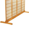 thumbnail image 7 of Room Divider Stand Honey 4 Panel, 7 of 7