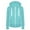 Mint Green, variant on Sweatshirt For Women Women's Solid Color Hooded Zip-Up Sweatshirt, Versatile Terry Jacket with Pocket for Athletic Activities and Casual Everyday Wear. PP1 XL