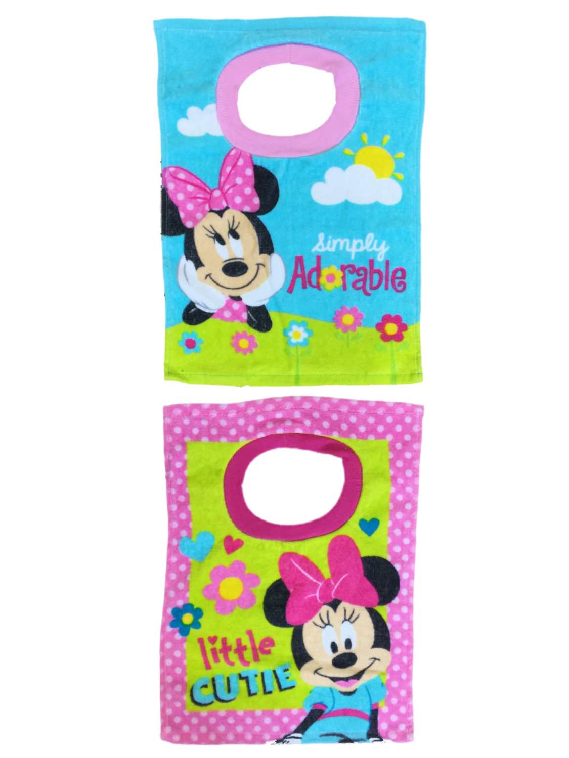 Disney Infant & Toddler Girls Little Minnie Mouse 2 Pack Large Cotton