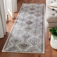 thumbnail image 3 of SAFAVIEH Oregon Celandine Floral Bordered Area Rug, Grey/Ivory, 5'1" x 7'6", 3 of 9