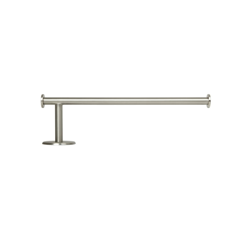 Mainstays Wall Mount Paper Towel Holder Brushed Nickel