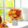 thumbnail image 5 of Flowers for Decoration Autumn-colored Iron Bucket Simulated Sunflower Garland for Thanksgiving, Pot Plant, Iron Art Flower Bouquet, Harvest Festival Decorations, 5 of 6