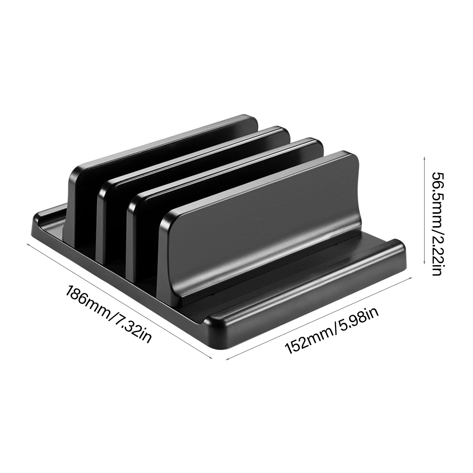 Vertical Laptop Stand Desk Laptop Holder Laptop Docking Station Stand for Tablets Phone Laptop Vertical Saving Dock