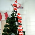 thumbnail image 4 of Christmas Hanging Decoration Santa Claus Climb Ladder Hanging Decoration, 4 of 7