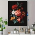 thumbnail image 4 of UXIEQU Luxury Floral Canvas Wall Art Print 15.75x11.81 Inches, 4 of 8