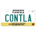 thumbnail image 1 of Contla Tlaxcala Mexico Novelty Car License Plate, 1 of 3