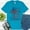 Aqua, variant on Patriotic Scripture Shirt for Adults, Where the Spirit of the Lord Is Graphic Tee, Natural, S