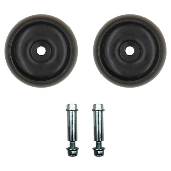 RAParts Two (2) New Aftermarket Replacement Deck Wheels W/ Bolts & Nuts Fits John Deere